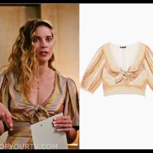 NYE 🎉🍾 Shimmery Blouse